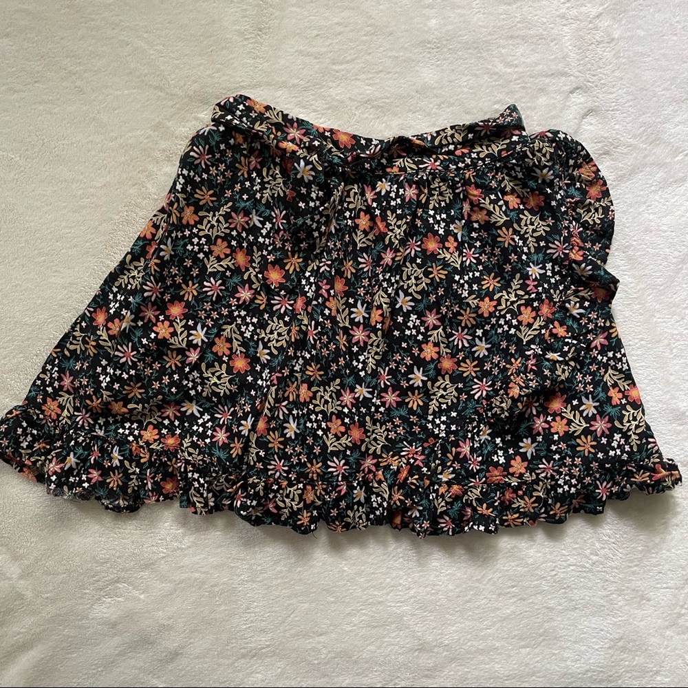 Gap kids floral skirt